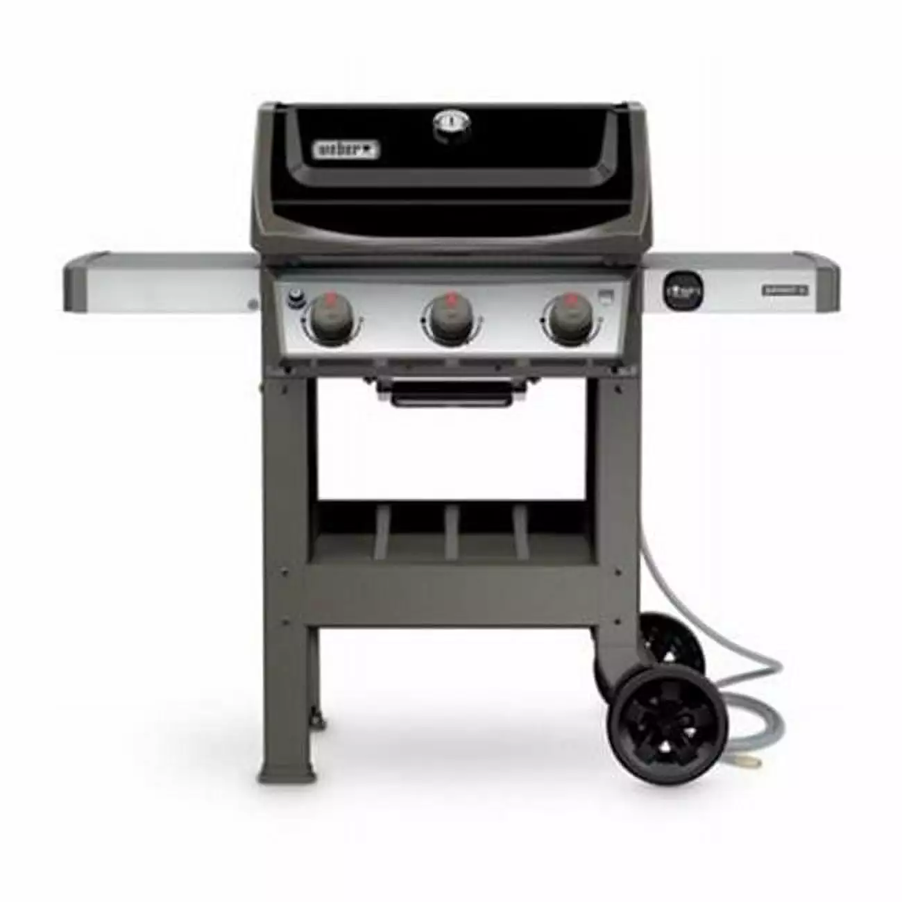 Weber Spirit II E310 2-Burner LP Gas Grill 26500 BTU Black Outdoor Barbecue