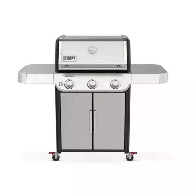 Weber Genesis S-315 3-Burner Liquid Propane Grill Stainless Steel