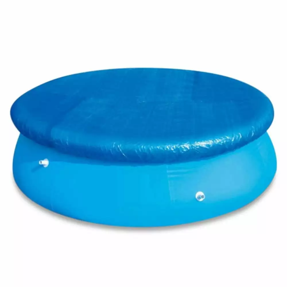 10ft Round Easy Set Pool Cover - Waterproof Dustproof Rainproof Above Ground Inflatable Pool Cover 10