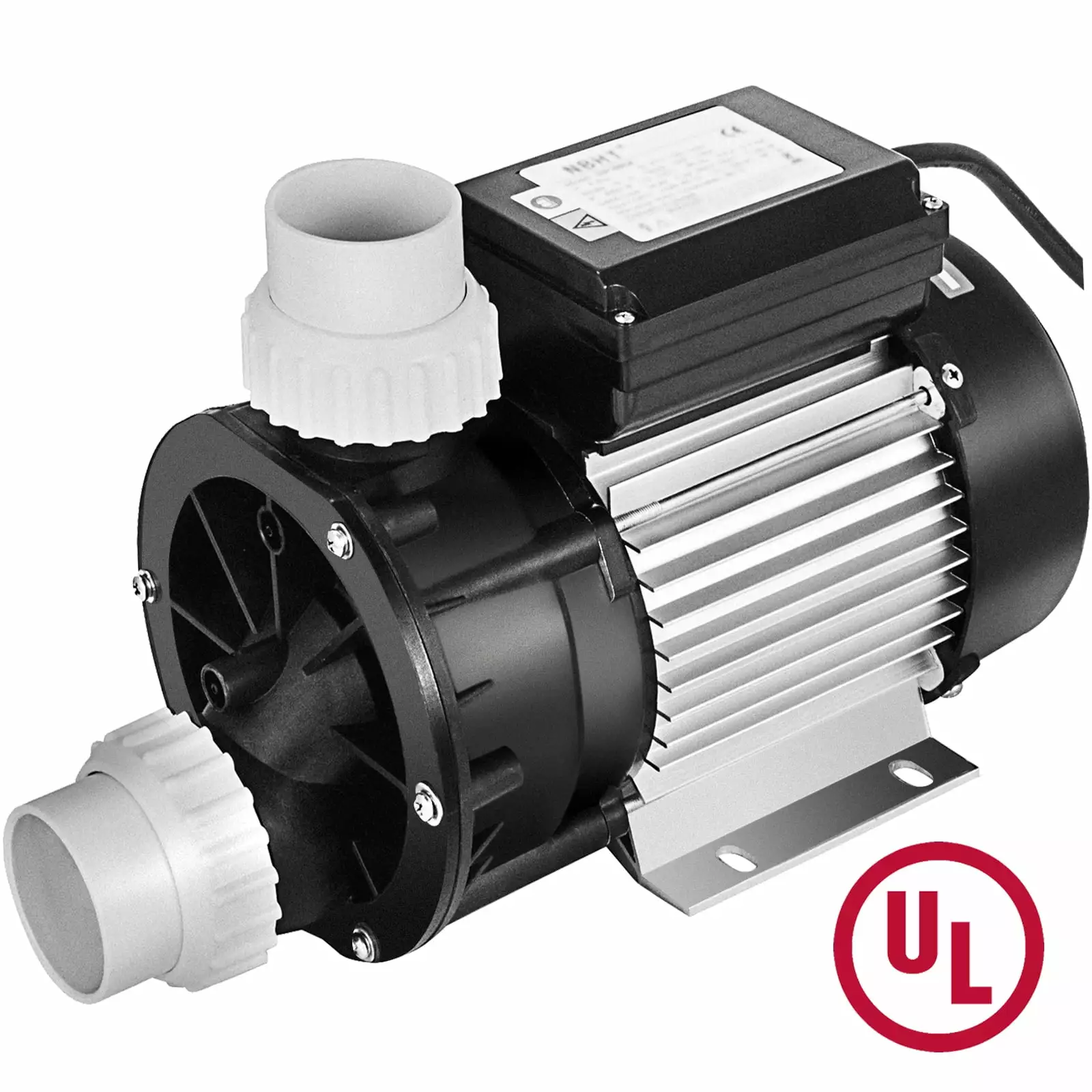 VEVOR 1/2 HP 110V Hot Tub Pump 0.37 KW Water Circulation Pool Pump Above Ground Pools and Whirlpool Baths 1