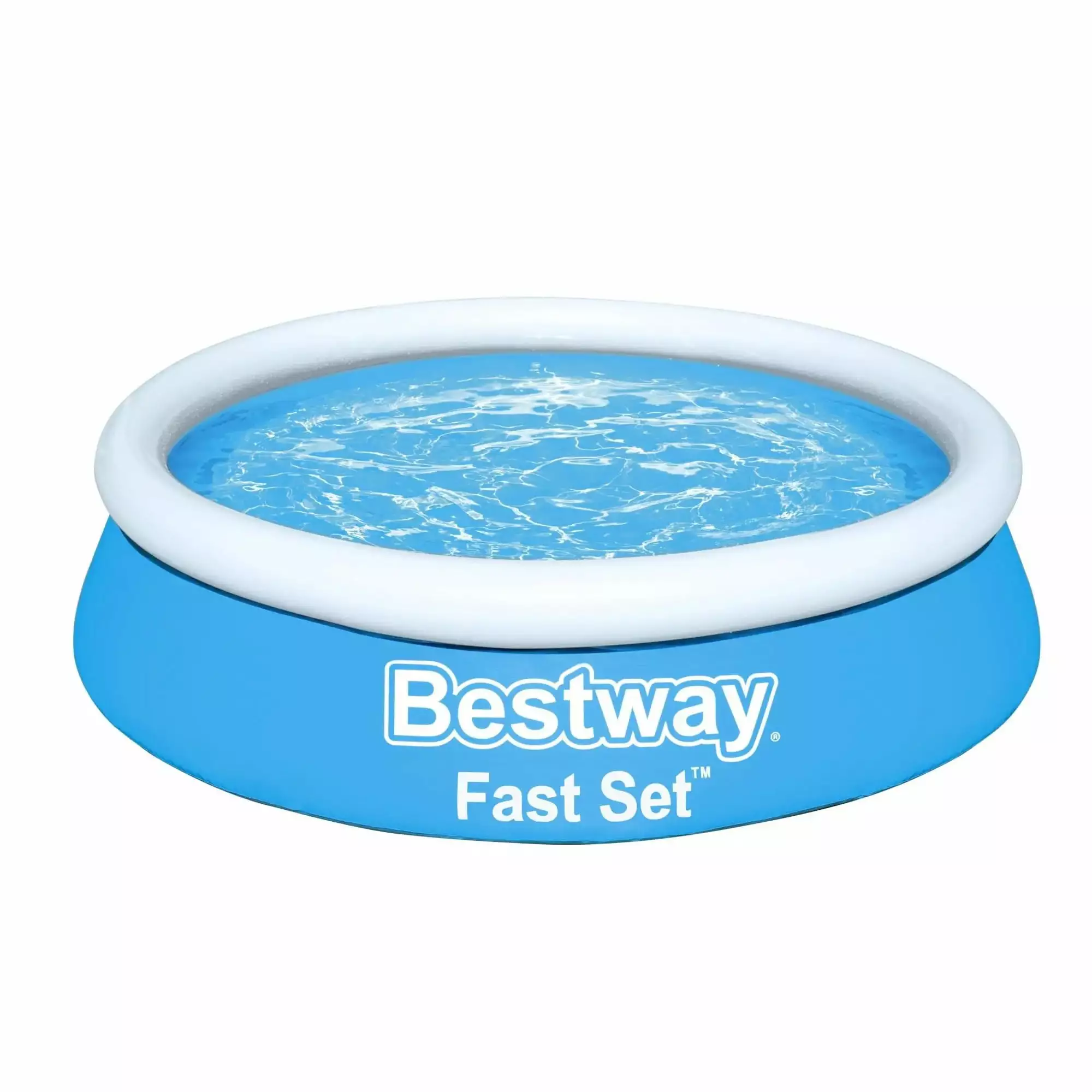 Bestway Fast Set 6'x20 Round Inflatable Above-Ground Pool Outdoor Use 10ft
