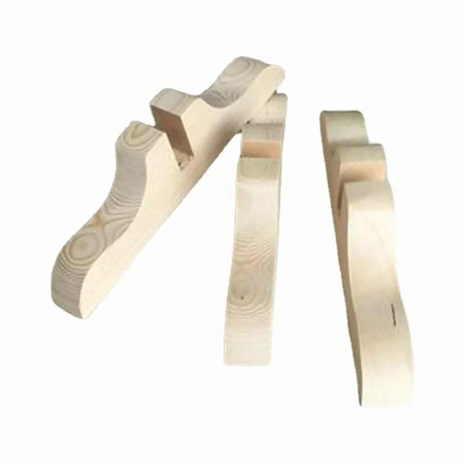 HOMEMAXS 2pcs Room Divider Stand Screen Panel Feet Room Divider Bracket Partition Base