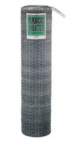 2x24x150ft Galvanized Poultry Netting Garden Pots and Planters Rangemaster