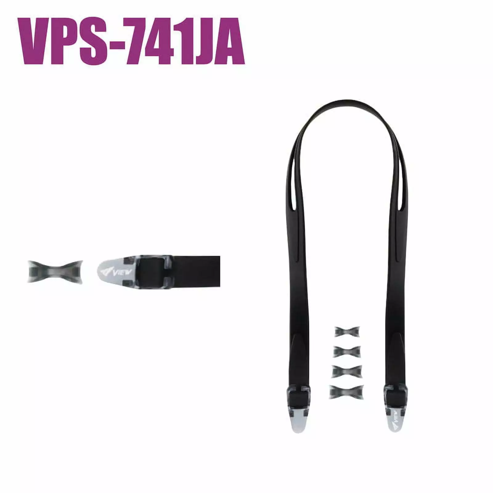 VIEW Swimming Gear Parts Kit VC-750A Junior Swim Goggles