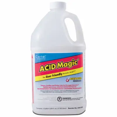 Certol International Acid Magic Muriatic Acid 1 gal Liquid Pack 4