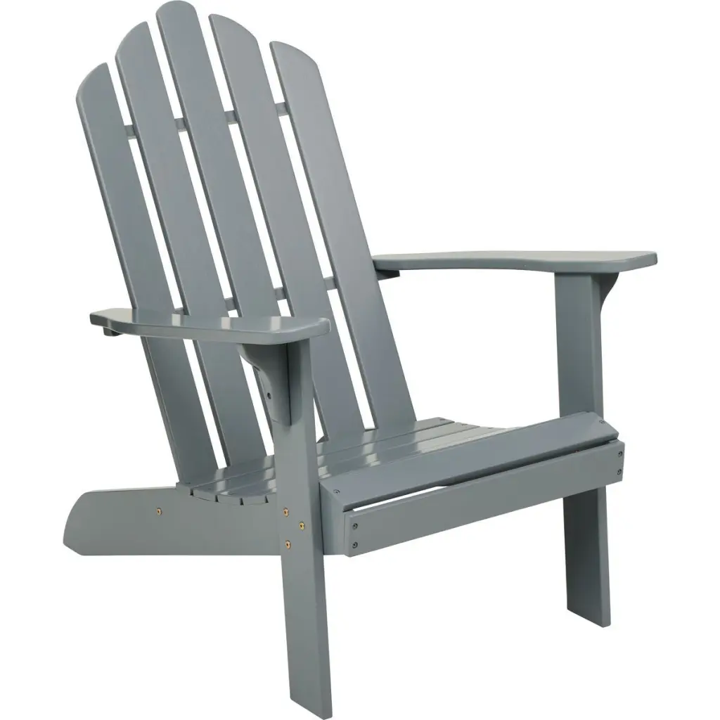 Leigh Country Gray Poly-Resin All Weather Adirondack Chair 28x37x32 Inches