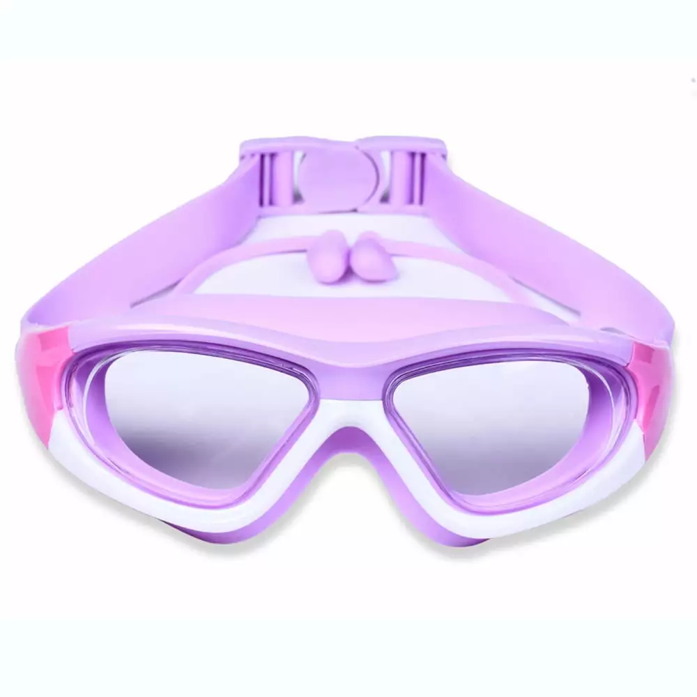 POINTERTECK Swimming Goggles No Leaking Ear Plugs Adult Men Women Youth