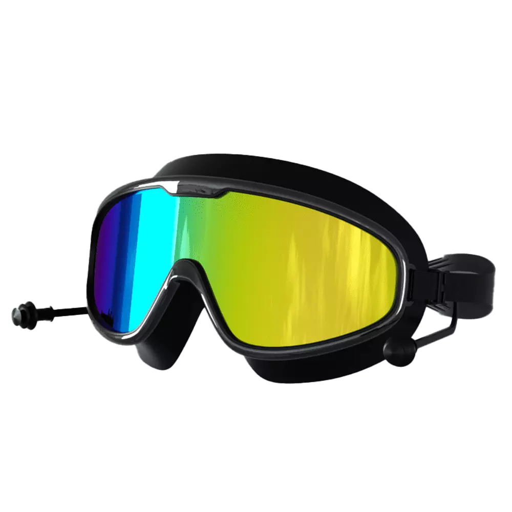 Polarized Swimming Goggles Anti Fog Anti UV No Leakage Clear Vision Men Women Adults