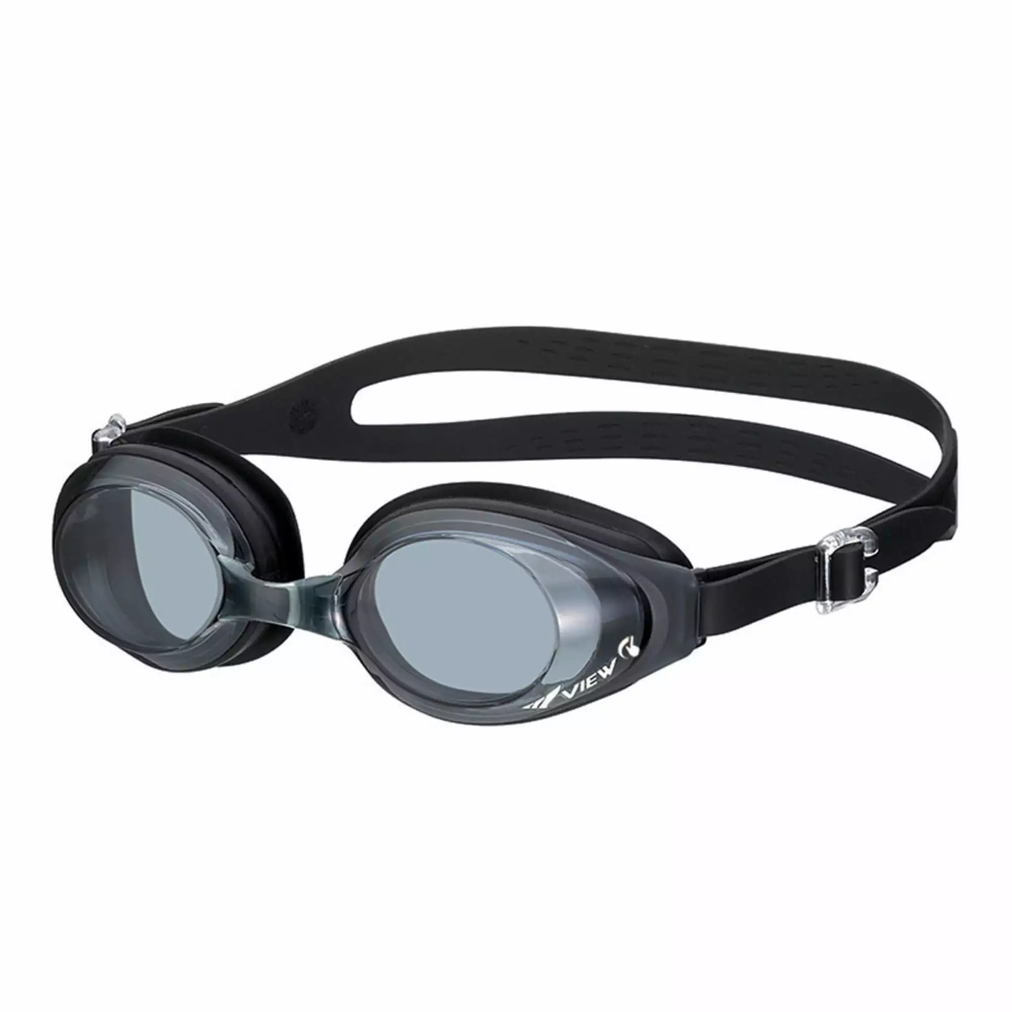 VIEW Swimming Gear V-630ASA SWIPE Fitness Swim Goggles Black
