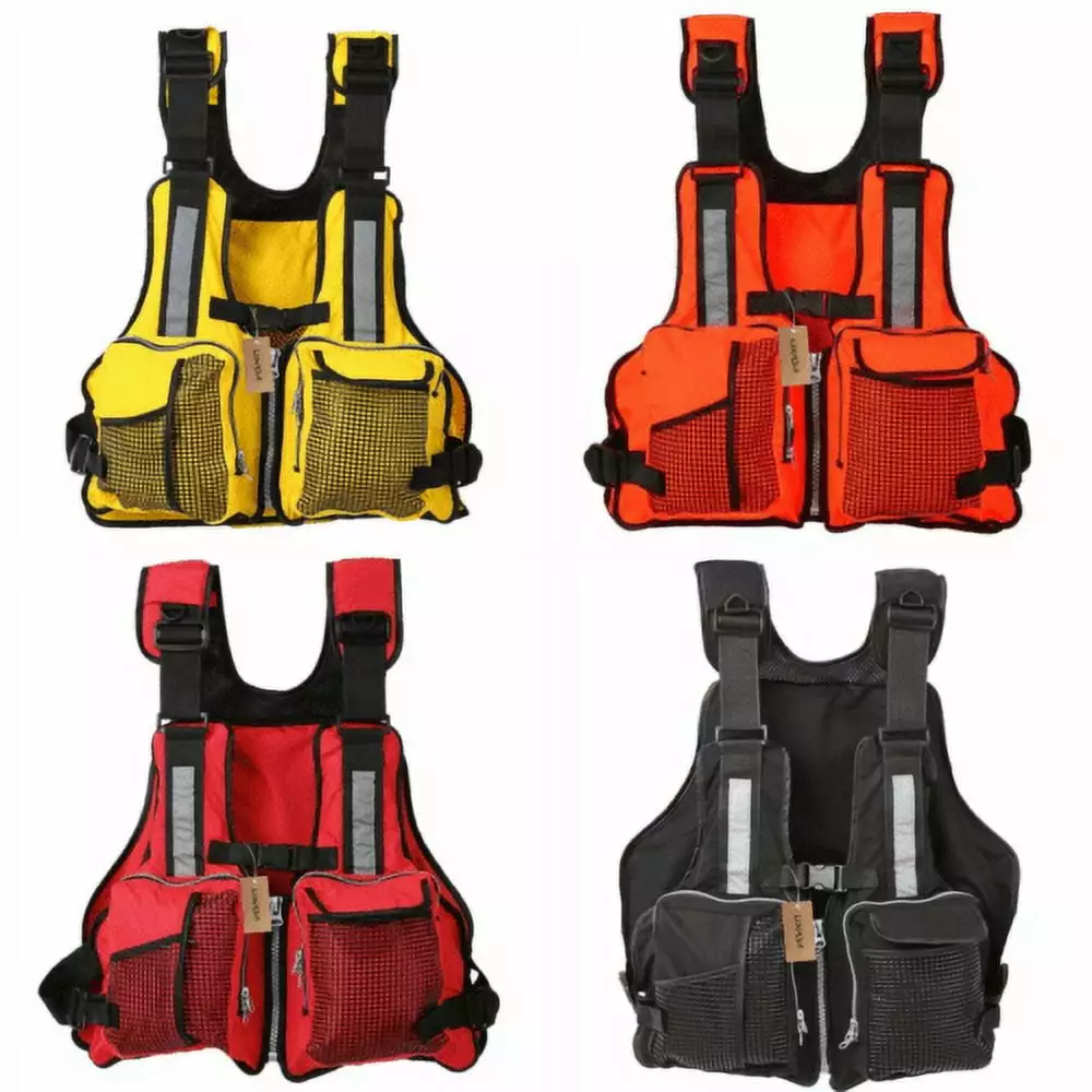 Adult Adjustable Buoyancy Aid Vest Sailing Fishing Kayak Comfortable Life Jacket