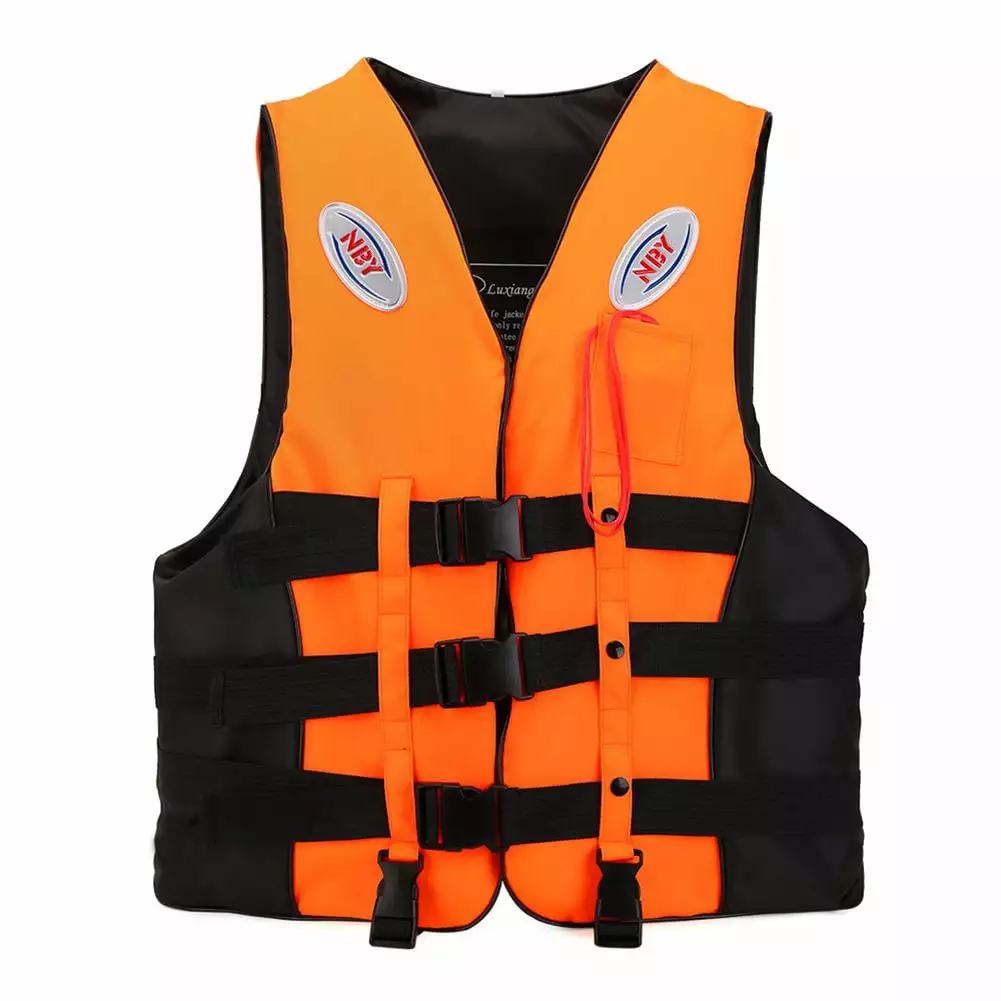 Adult Life Jacket Swim Vest Buoyancy Aid Jacket Fishing Sailing Surfing Boating Kayaking Water Sports 2xl