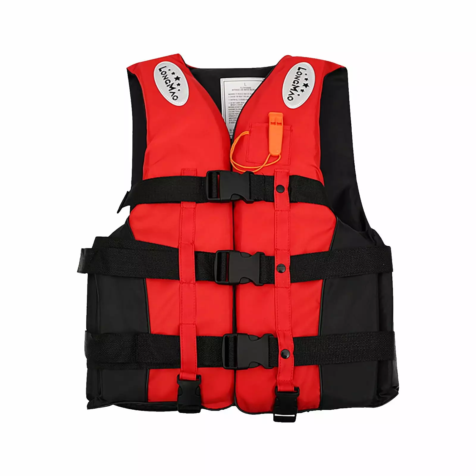 Adult Life Vest Life Jacket High Buoyancy Swim Vest Women Men Adjustable Safety Jacket L