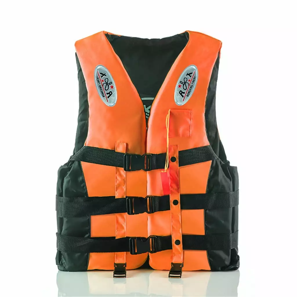 Frostluinai Adjustable Life Jacket Adults Women Men Kayak Ski Fishing Watersport