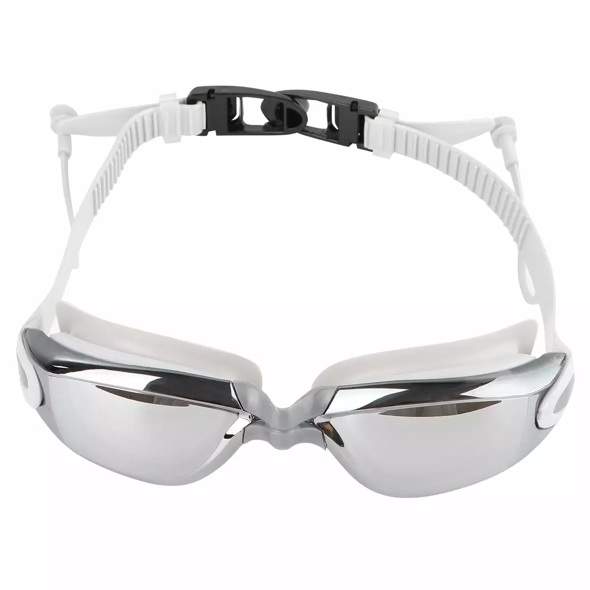 Adult Electroplated Swim Goggles Silicone Anti-fog High Definition Women Men 15x15cm