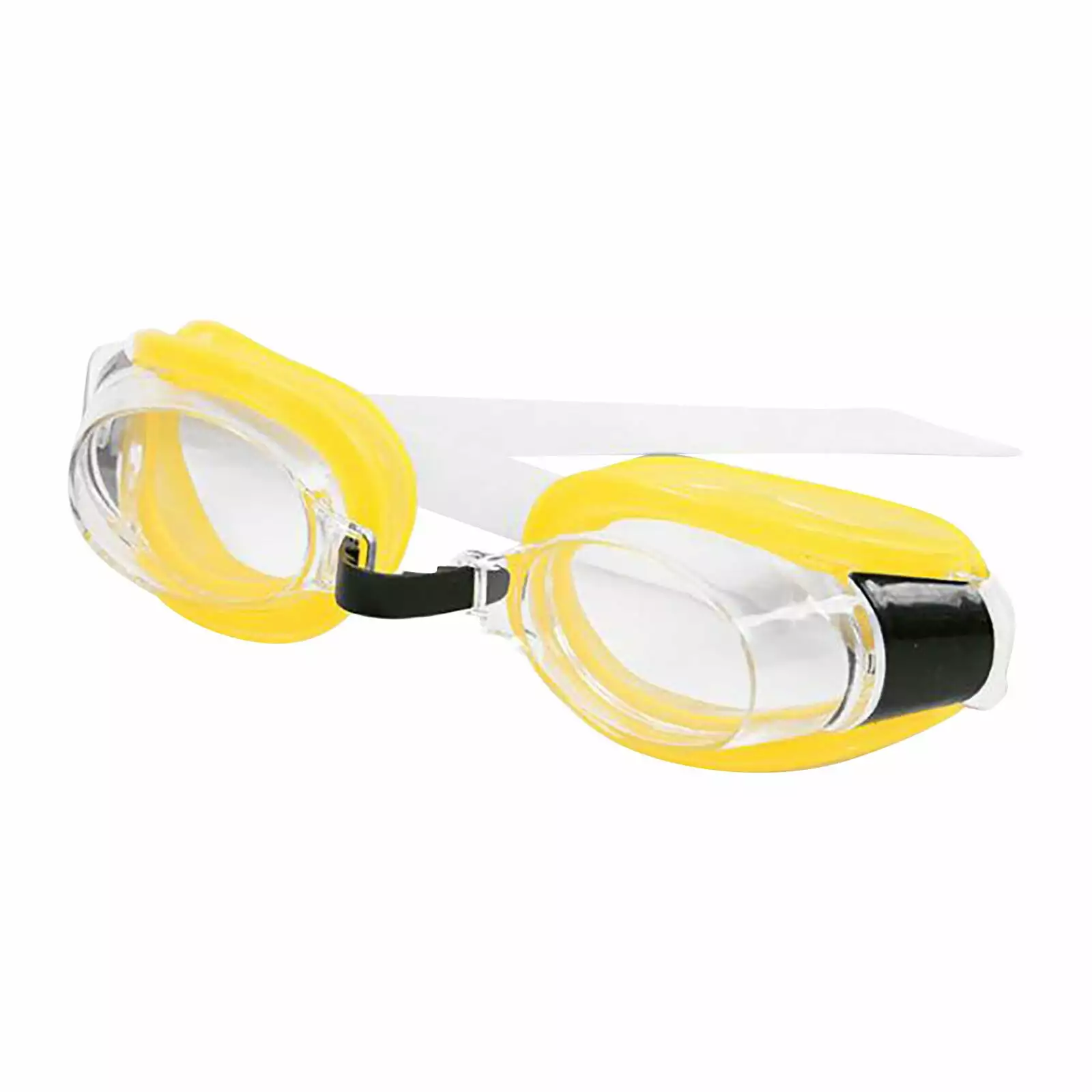 Waterproof Silicone HD Swimming Goggles Portable Adults Pool Beach Yellow