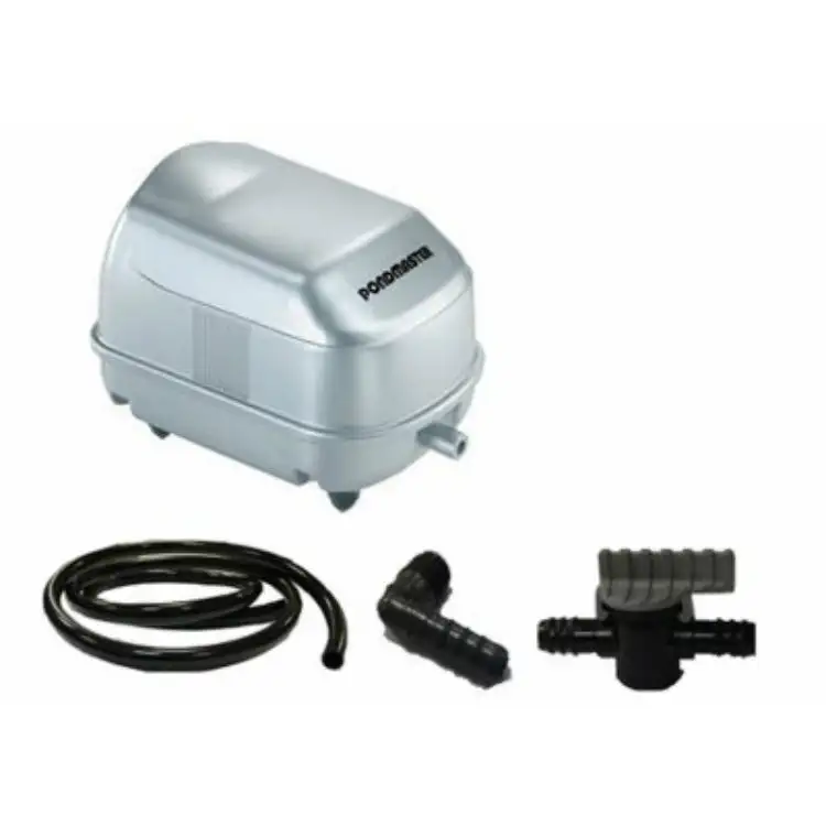 Pondmaster Pond Aeration Kit AP-20 Air Pump 11-Piece Healthy Pond Ecosystems