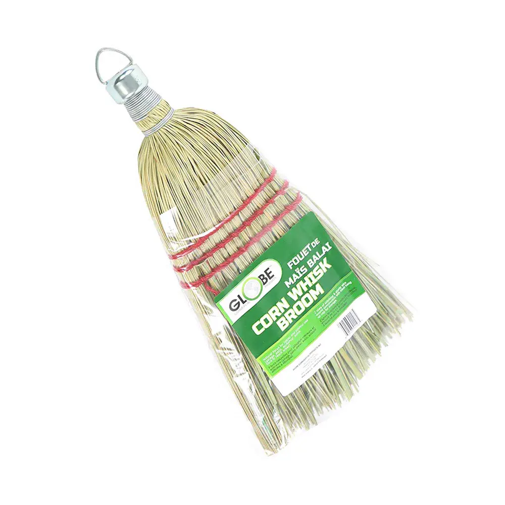 Heavy-Duty Corn Whisk Broom 3-String, Small