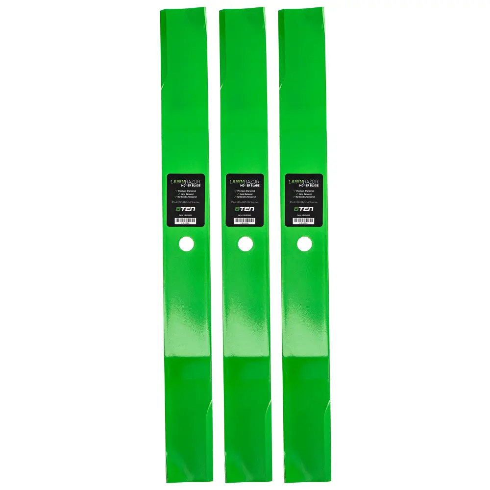 LawnRAZOR High Lift Blade Adjust Toro Lesco 29-5530 23-2410 23-2410-03 29-5530-03 | 3-PACK