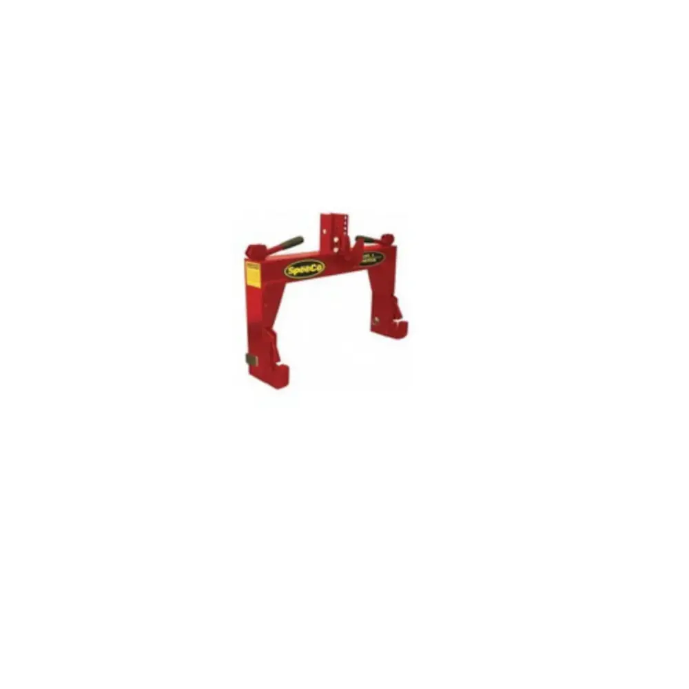Speeco S14116010 Actual OEM 3-Point Red Tractor Quick Hitch - Category 1 2000 lb