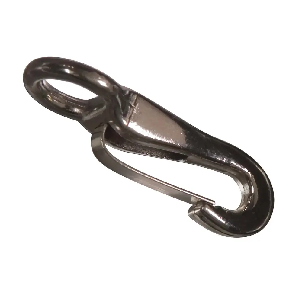 3" Zinc Plated Spring Snap Square Eye