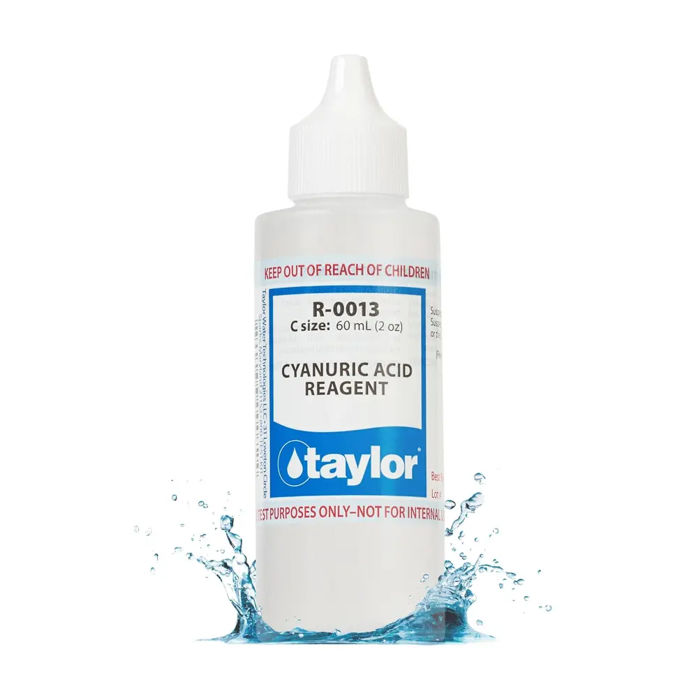 Taylor Cyanuric Acid 2 oz R-0013-C | UV Resistant | Corrosion Proof