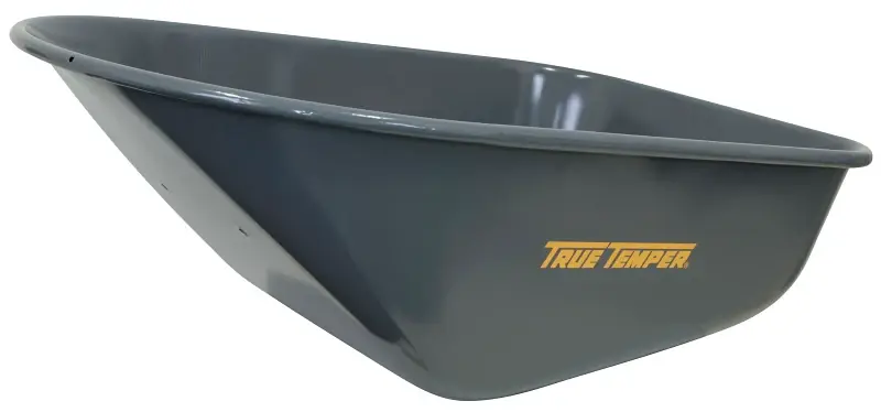 True Temper 001045RV Wheelbarrow Tray, 6 cu-ft Volume, Steel