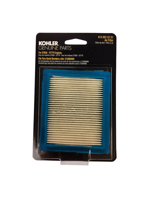 Kohler Small Engine Air Filter Replacement Courage XT6-8 Models