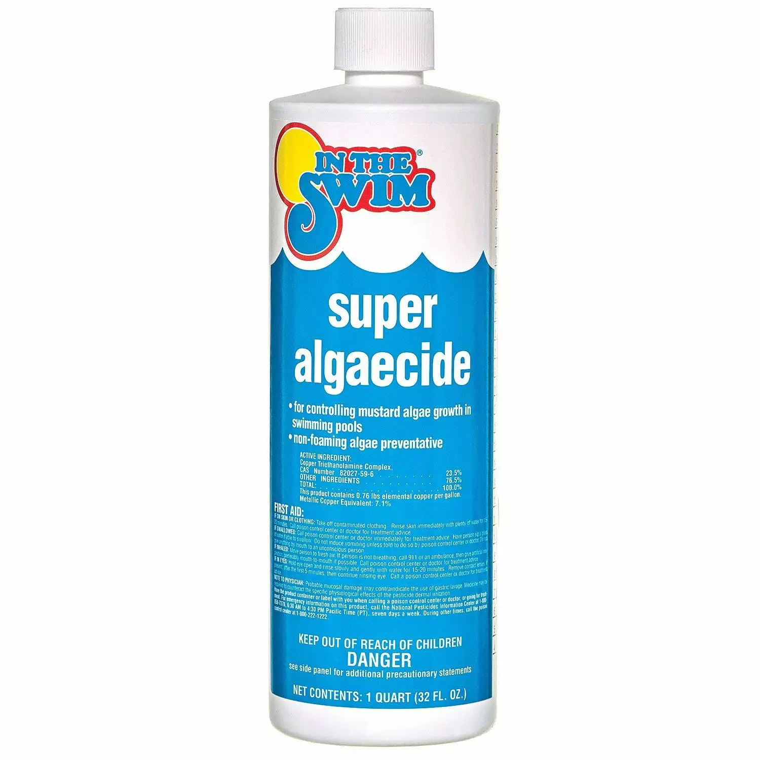Swim Super Algaecide Above Ground Inground Pools 1 Quart 1