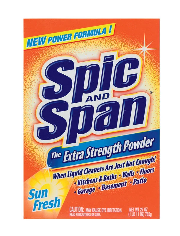 Spic & Span Extra Strength Sun Fresh Scent All Purpose Cleaner Powder 27 Ounce Pack 12