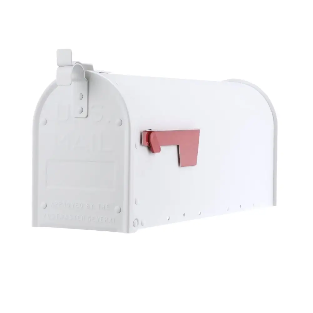 Gibraltar ADM11WAM Rural Mailbox Aluminum White Durable Outdoor