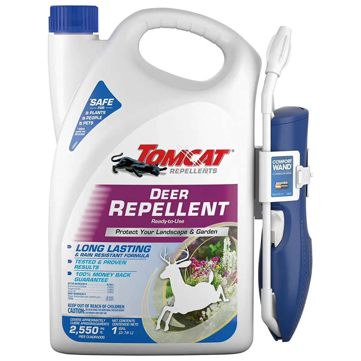 Tomcat Ready-To-Use Deer Repellent 1-Gallon Outdoor Animal Repellent