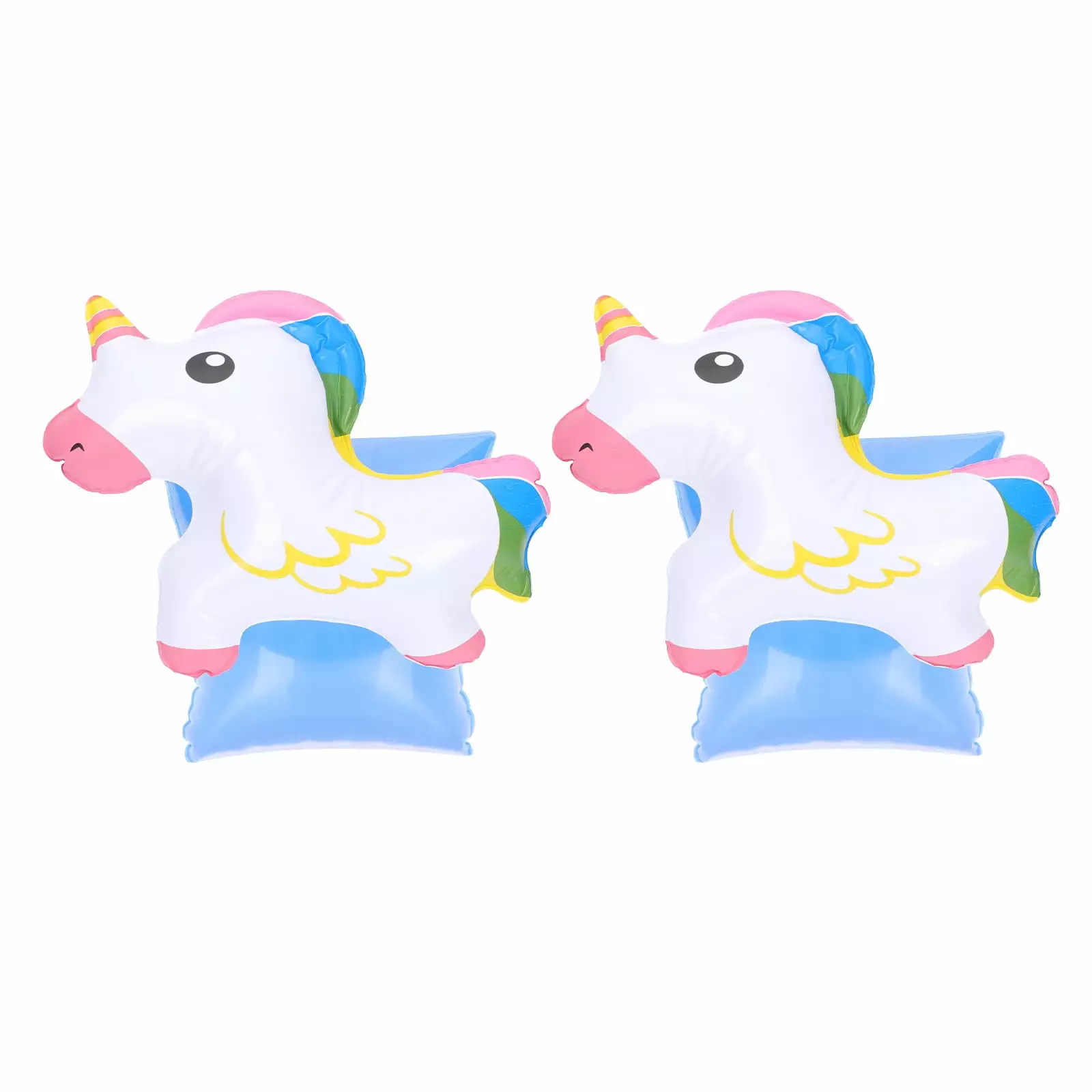 NUOLUX Floaties Arm Bands Kids Swim Training Equipment Swimming Pool Water 20x16cm