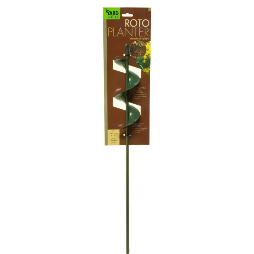 Yard Butler RP-3 Roto Planter Garden Auger Steel 24 x 2-3/4