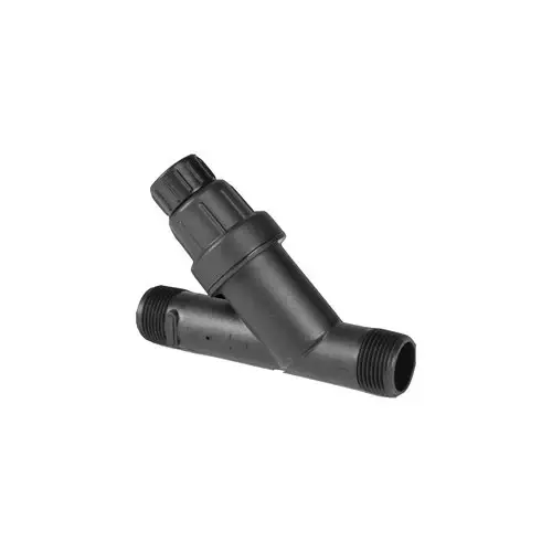 DIG 3/4 MPT Drip Irrigation Y Filter 45psi Pressure Regulator & 150 Mesh Rust-resistant Steel Screen