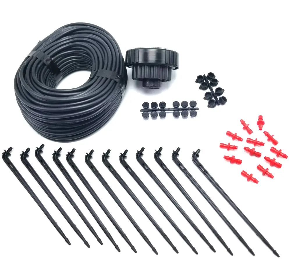 DIG TOP-300, 3.3 GPH Kit - 12 Outlet Drip Irrigation Hydroponics Manifold Kit