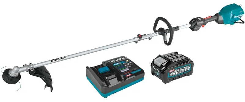 Makita XGT Series GUX01JM1X1 Power Head Kit, Battery Included, 4 Ah, 40 V, Lithium-Ion, 3-Speed, 0.095 Dia Line