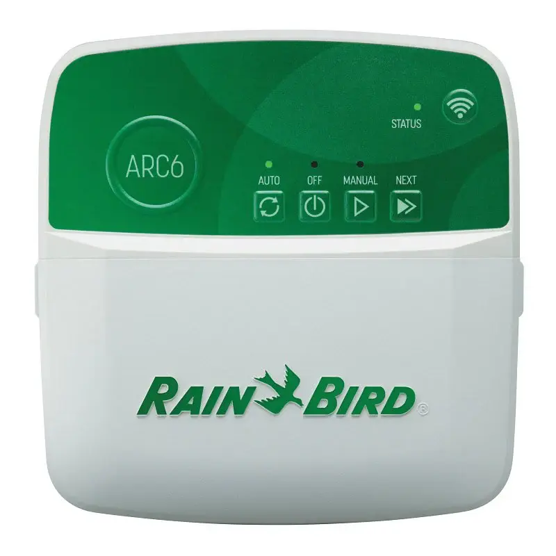 Rain Bird ARC Series ARC6 International Automated Irrigation Controller, 6-Station, 3-Program, 12 Start Times per Program