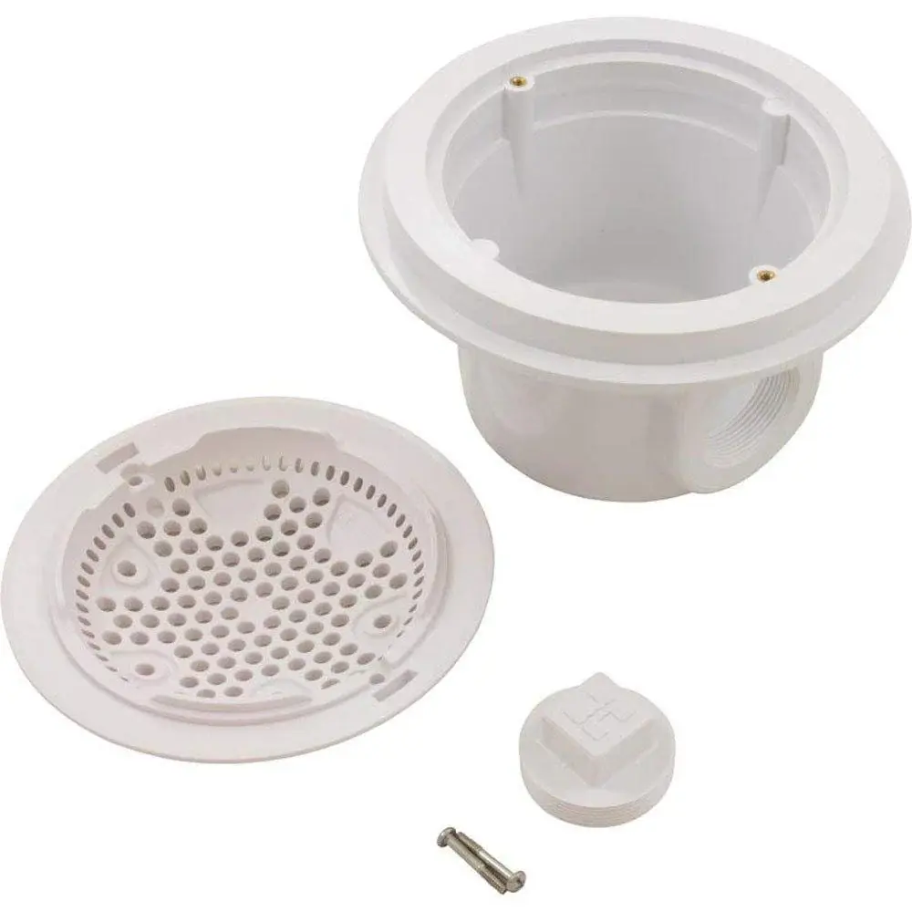 Hayward WG1053AVPAK2 1-1/2-Inch White Twin Suction Outlet Concrete Pools