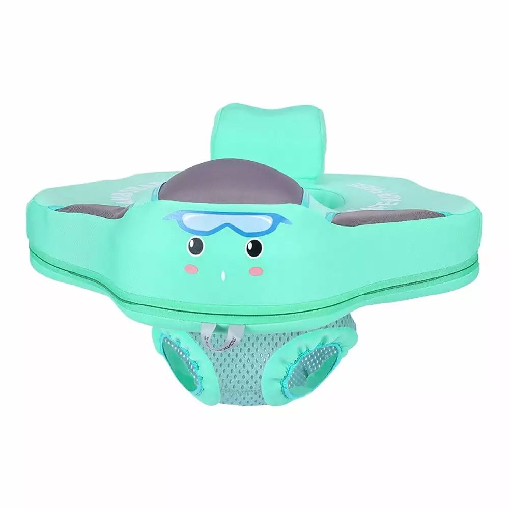 Mambobaby B504 Non-Inflatable Pool Seat Float Babies 4-24 Months Safety Swimming Ring Flamingo