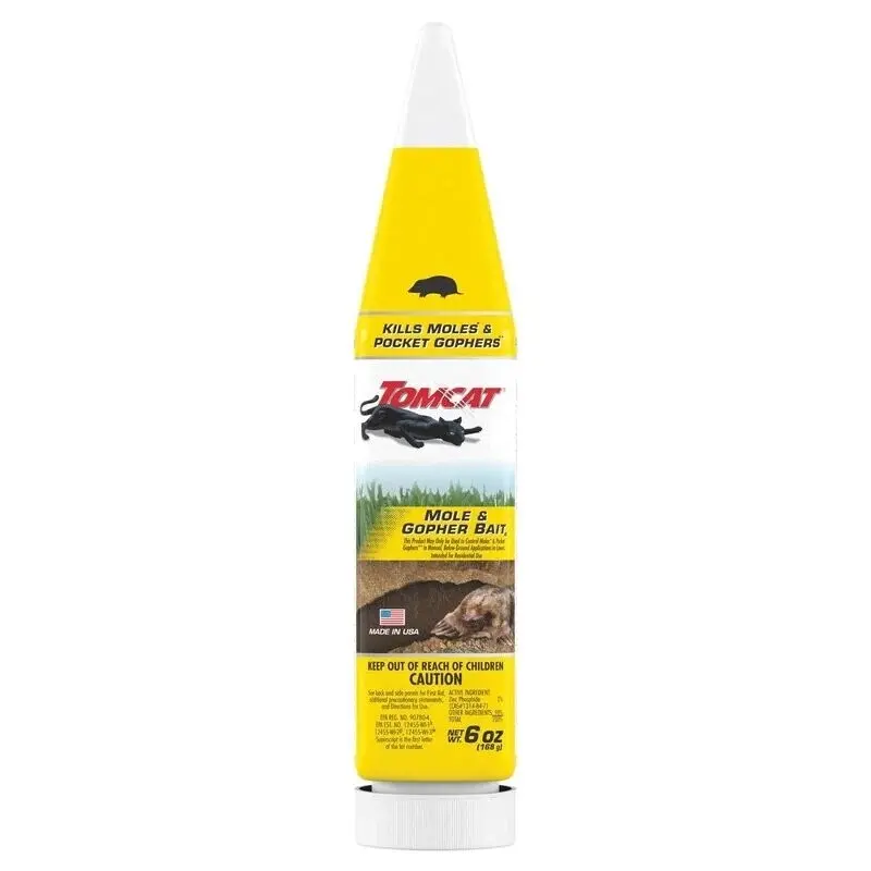 Tomcat Mole & Gopher Bait 6 oz - Effective Rodent Control Solution