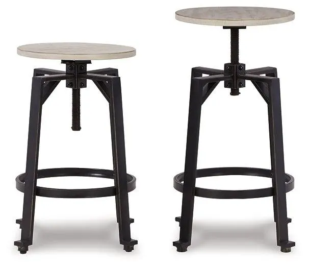 Karisslyn Counter Height Stool Modern Kitchen Dining Adjustable Stool