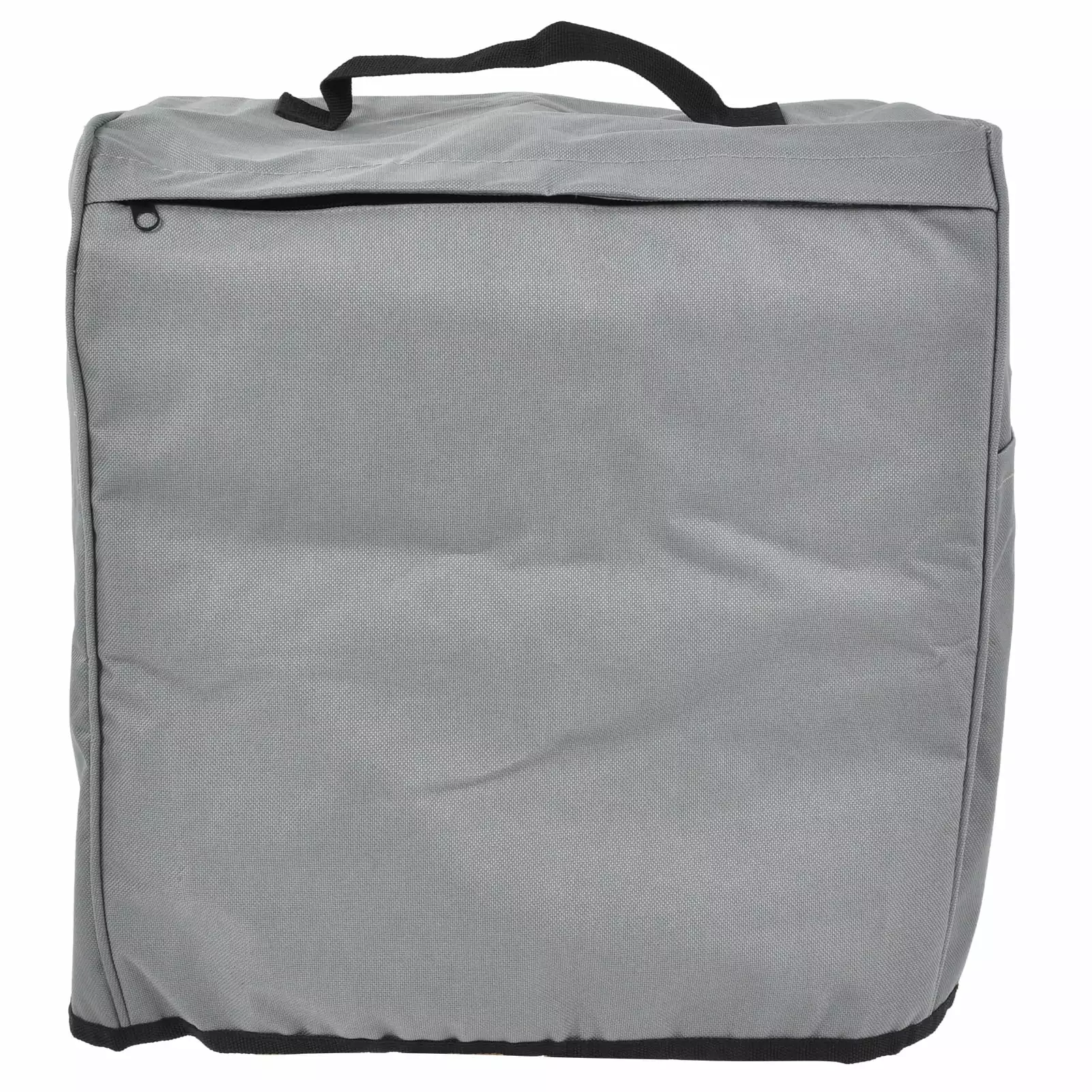 Grill Cover 600D Oxford Fabric Dustproof Barbecue Grill Protector Zipped Pockets Gray glthekty