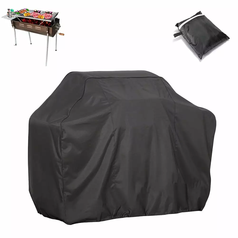 Grill Cover Barbecue Grill Cover Waterproof Dustproof Gas Grill Protective Cover jiayuxuandianzi