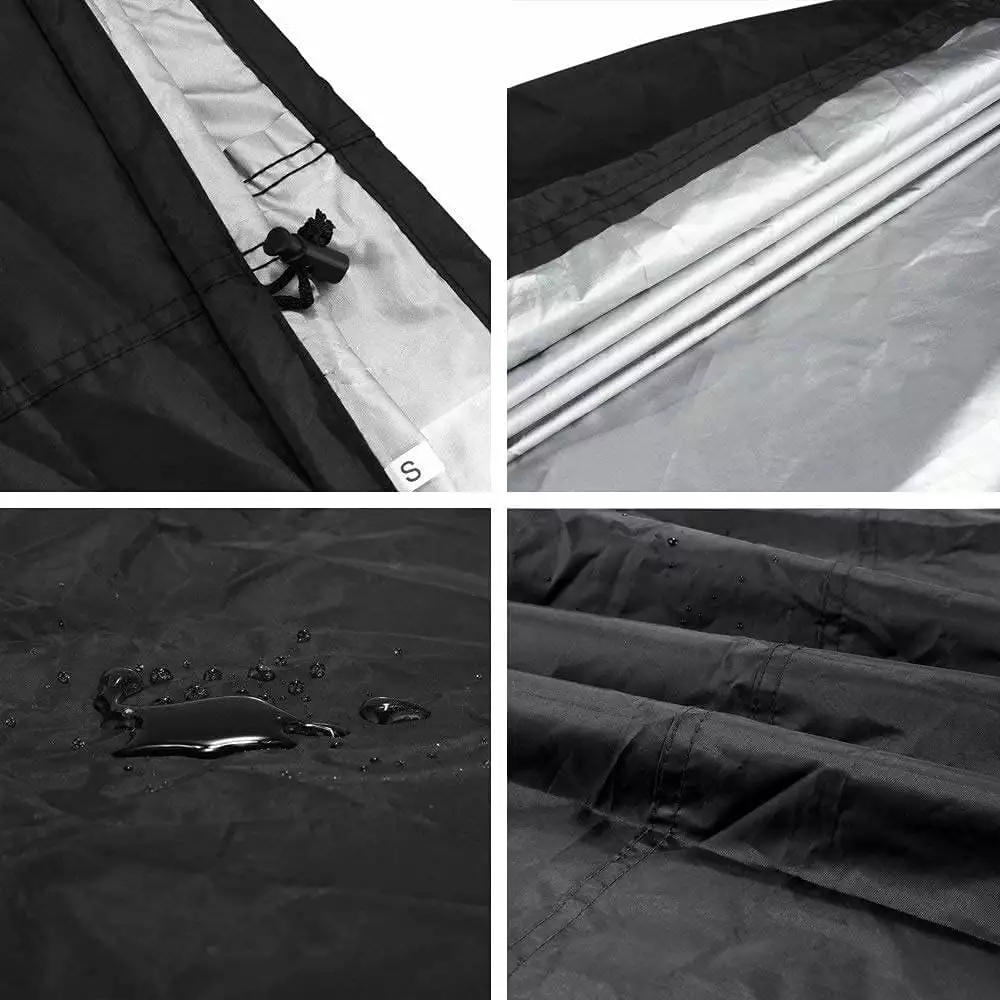 Gas Barbecue Cover Rectangular Outdoor 145x61x117cm 210D Waterproof Anti-UV Weber Holland Jennair Campingaz ZELAI4ever