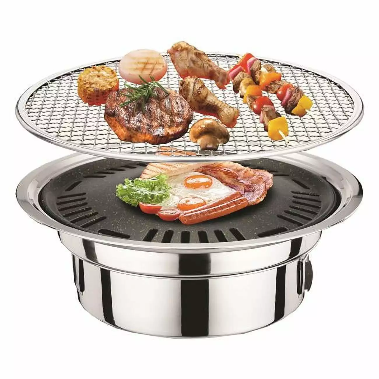 Stainless Steel Outdoor Charcoal Grill Dollardays