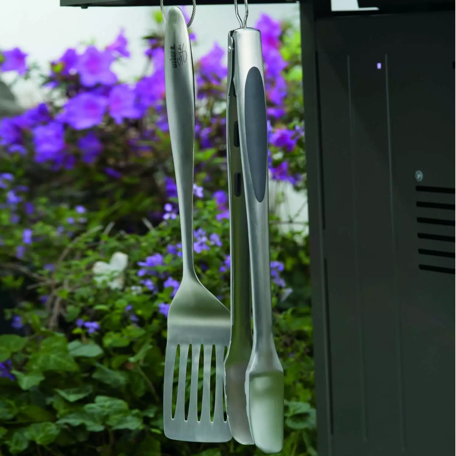 Weber 6707 Deluxe Stainless Steel BBQ Tool Set - 2-Pieces High-Quality Grilling Accessories