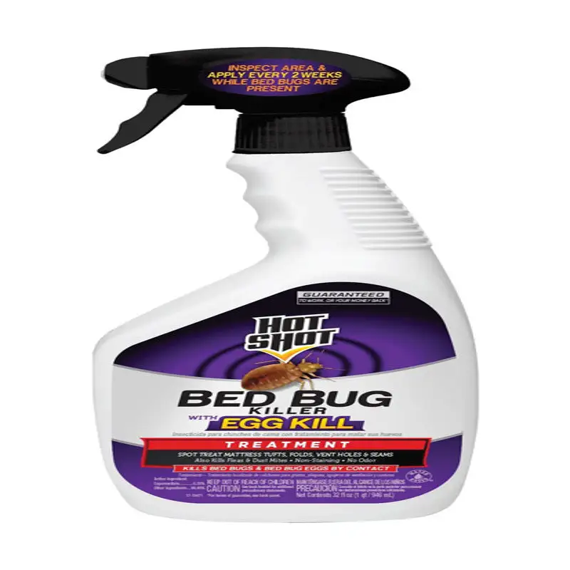 Hot Shot Liquid Bed Bug Killer 32 oz Pack 12 Home Pest Control