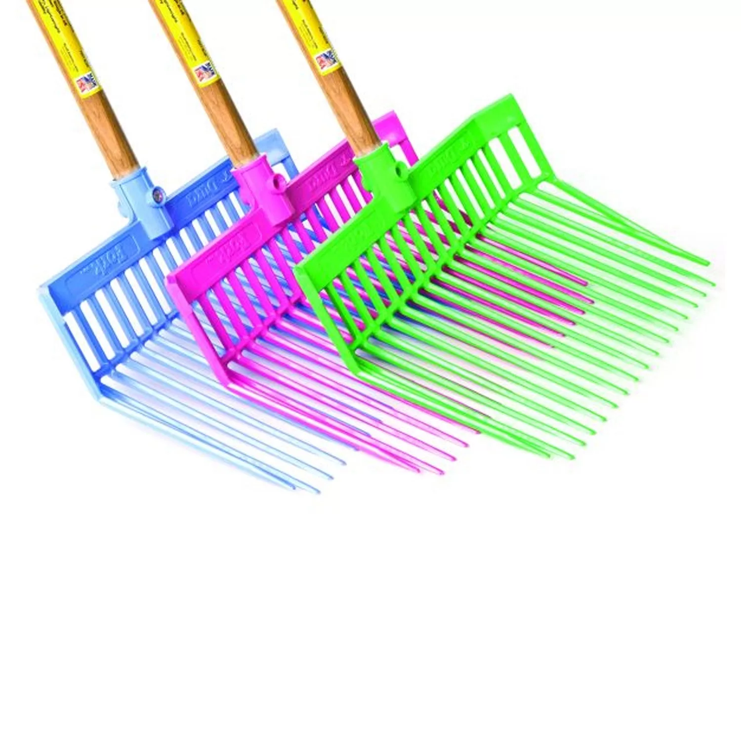 Miller Manufacturing PDF1A Set 3 Plastic Little Giant DuraFork Bedding Forks
