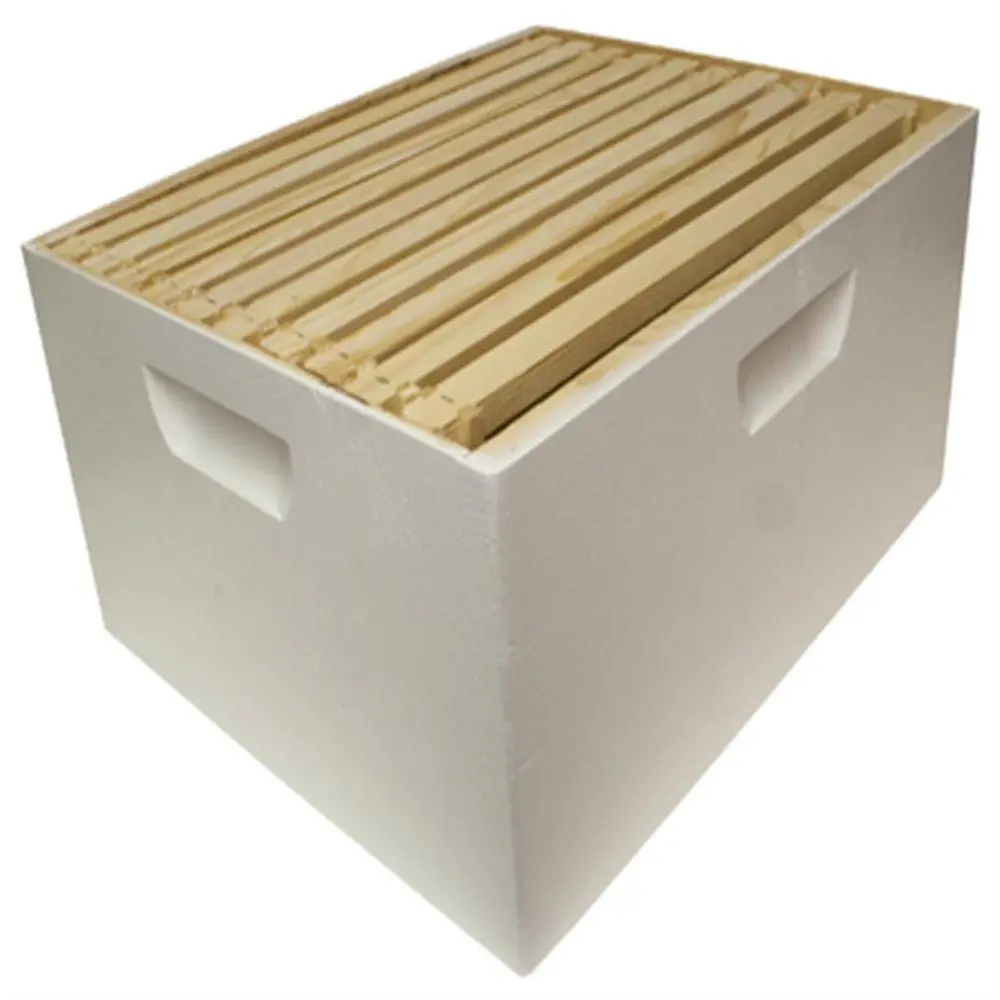 Harvest Lane Honey WWBCD-101 Deep Brood Box 10 Frames and Foundations Beekeeping