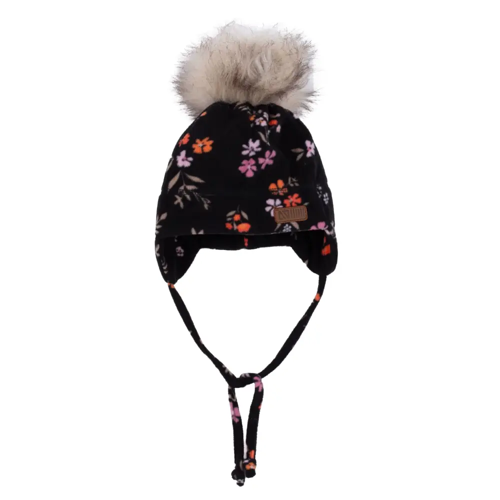 Bouquet Fleece Beanie 12-24m